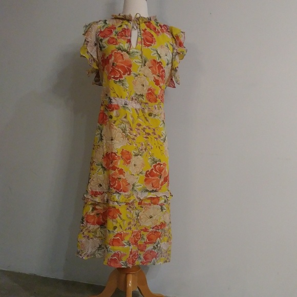 🌻sold🌻 NWT Dolan Ellory Silk Dress - Picture 5 of 8